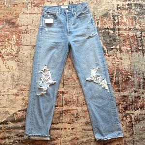 Agolde 90'S MID RISE LOOSE FIT IN FALL OUT